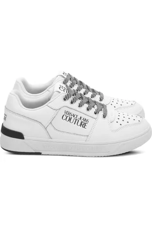 VERSACE Leather sneakers