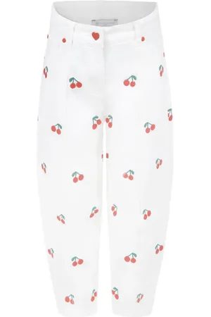 Stella McCartney Cherry-print jeans