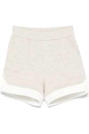 Emporio Armani Logo-jacquard jersey shorts