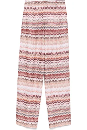 Missoni Zigzag-pattern lam?? trousers