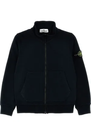Stone Island Compass-badge zipped sweatshirt