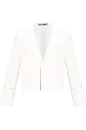 Issey Miyake Ribbed blazer