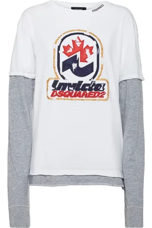 Dsquared2 X Invicta logo-embroidered T-shirt