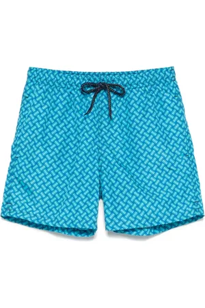 DRUMOHR Monogram-pattern swim shorts