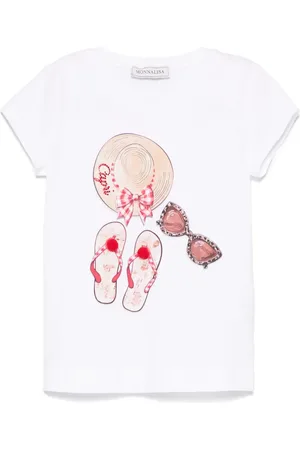 MONNALISA Capri-print T-shirt