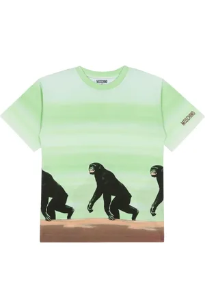 Moschino Monkey-print T-shirt