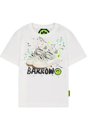BARROW Sneakers-print T-shirt