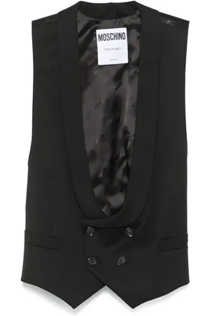 Moschino Scoop-neck waistcoat