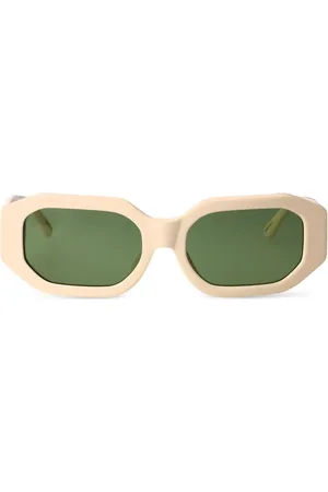 The Attico Blake hexagonal sunglasses