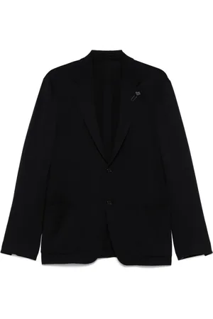 LARDINI Brooch-detail blazer