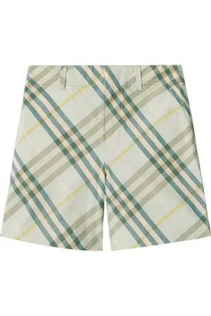 Burberry Checked cotton shorts