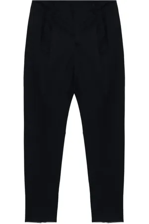 LARDINI Pressed-crease trousers