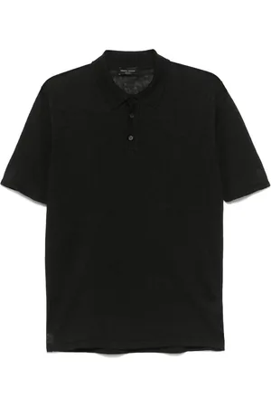 Roberto Collina Linen polo shirt