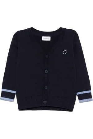 Trussardi Logo-embroidered cardigan