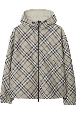 Burberry Checked reversible jacket