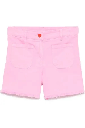 Stella McCartney Frayed denim shorts