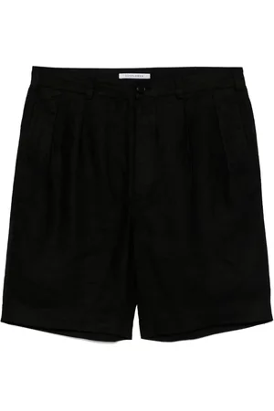 Sunflower Pleated linen shorts