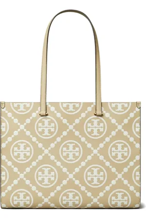 Tory Burch T Monogram-embossed tote bag