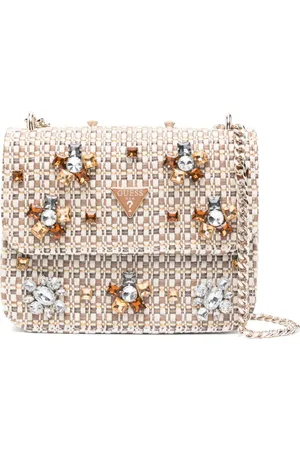 Guess Crystal-embellished shoulder bag