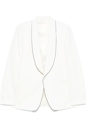 LARDINI Contrasting-trim blazer
