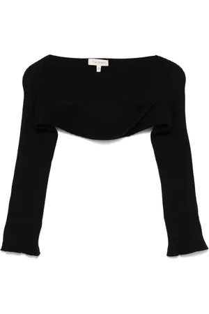 Twin-Set Ribbed bolero