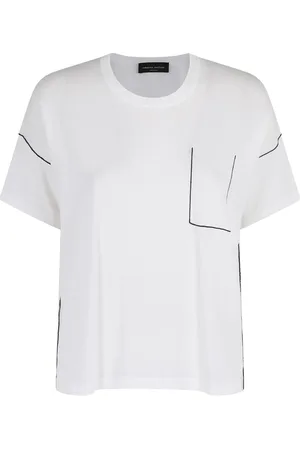 Roberto Collina Contrasting trim t-shirt