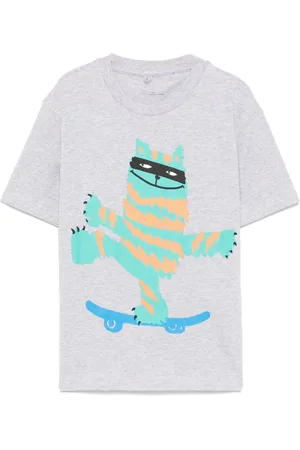 Stella McCartney Cat graphic T-shirt