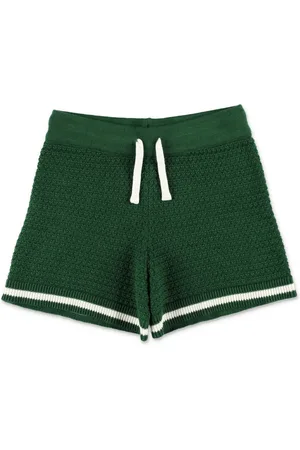 Mini Rodini Crochet-knit shorts