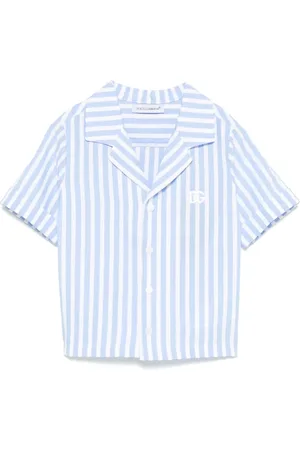 Dolce & Gabbana Striped seersucker shirt