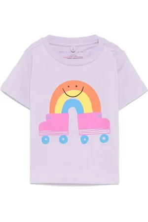 Stella McCartney Rainbow-print T-shirt