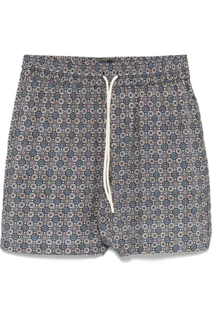 Portuguese Flannel Geometric-pattern shorts