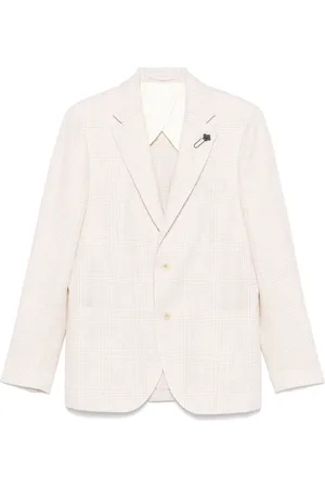 LARDINI Checked blazer