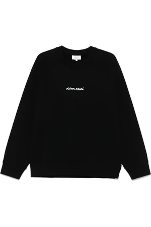 Maison Kitsuné Logo-embroidered sweatshirt