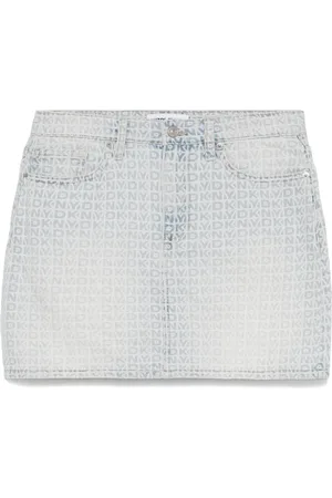 DKNY Monogram mini skirt