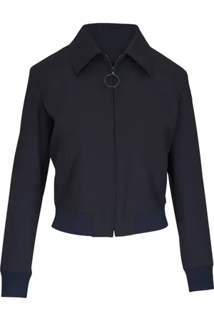 AKRIS Cropped bomber jacket