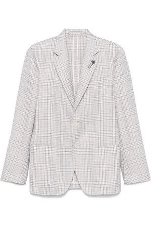 LARDINI Checked blazer