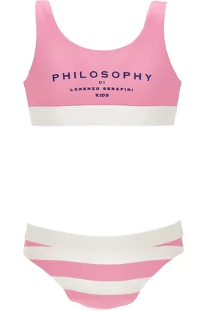 PHILOSOPHY DI LORENZO SERAFINI Logo-print bikini set