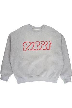 Purple Brand HWT fleece " " sweatshirt