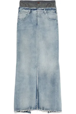 Maison Margiela Denim maxi skirt