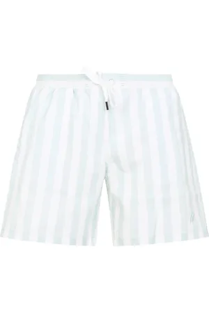 BRIONI Striped swim shorts