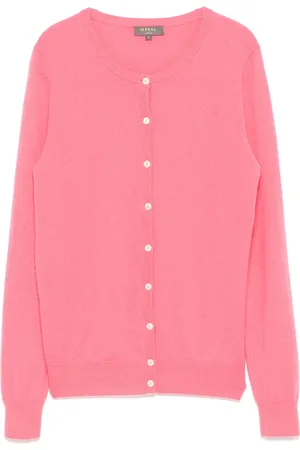 N.PEAL Olivia round neck cardigan