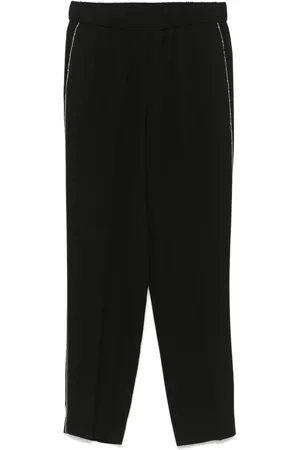 PESERICO SIGN Crepe trousers