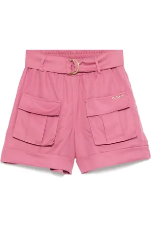Twin-Set Belted cargo shorts