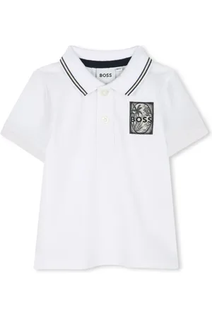HUGO BOSS Logo-embroidered polo shirt
