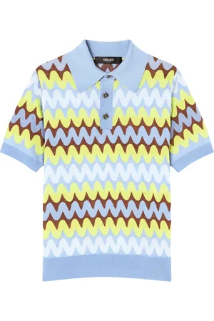 VERSACE Wave polo shirt