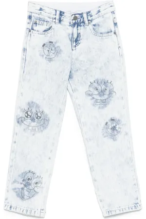 Stella McCartney Spongebob printed jeans