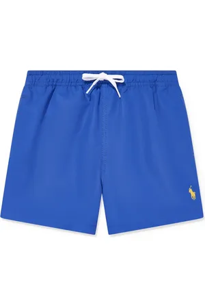 Ralph Lauren Logo-embroidered swim shorts
