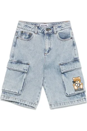 Moschino Teddy bear-motif cargo shorts
