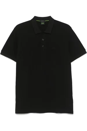 HUGO BOSS Logo-embroidered polo shirt