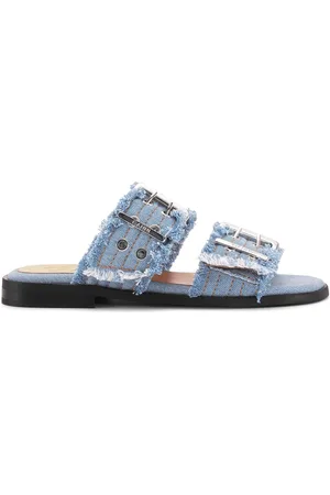 Ganni Feminine denim sandals